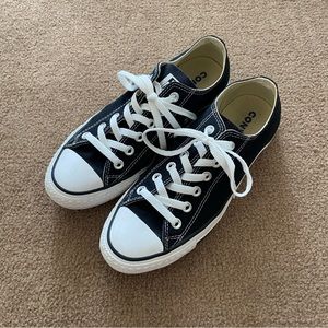 Black Chuck Taylor All Star Classic Low Tops